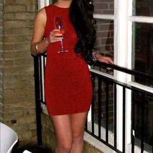 Beautiful Red Bodycon Dress